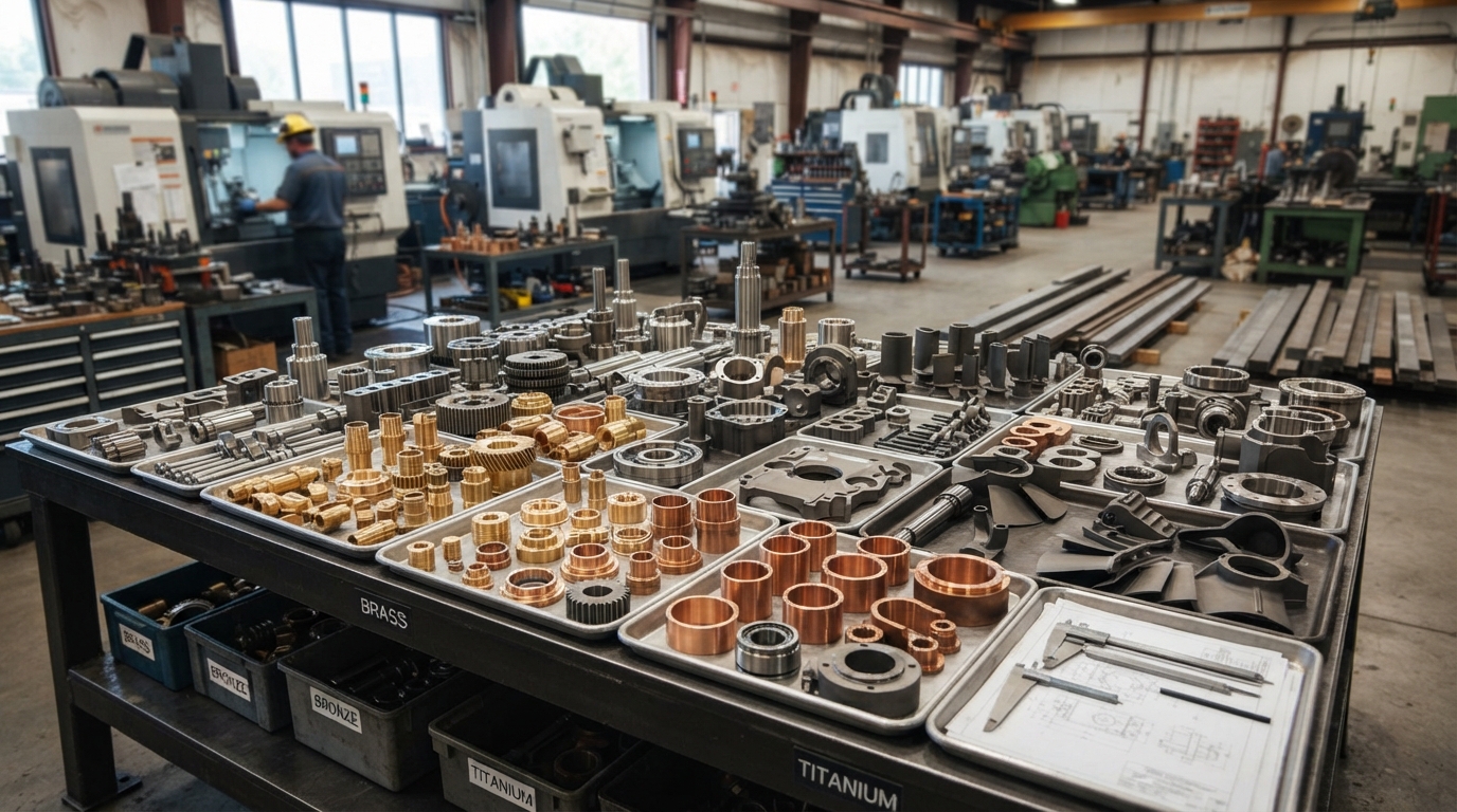 Industrial alloys brass and bronze